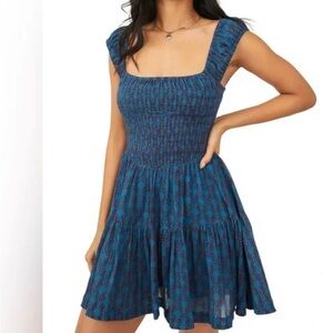 Free people sweet Annie mini dress NWT